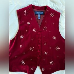 Vintage Christmas Vest